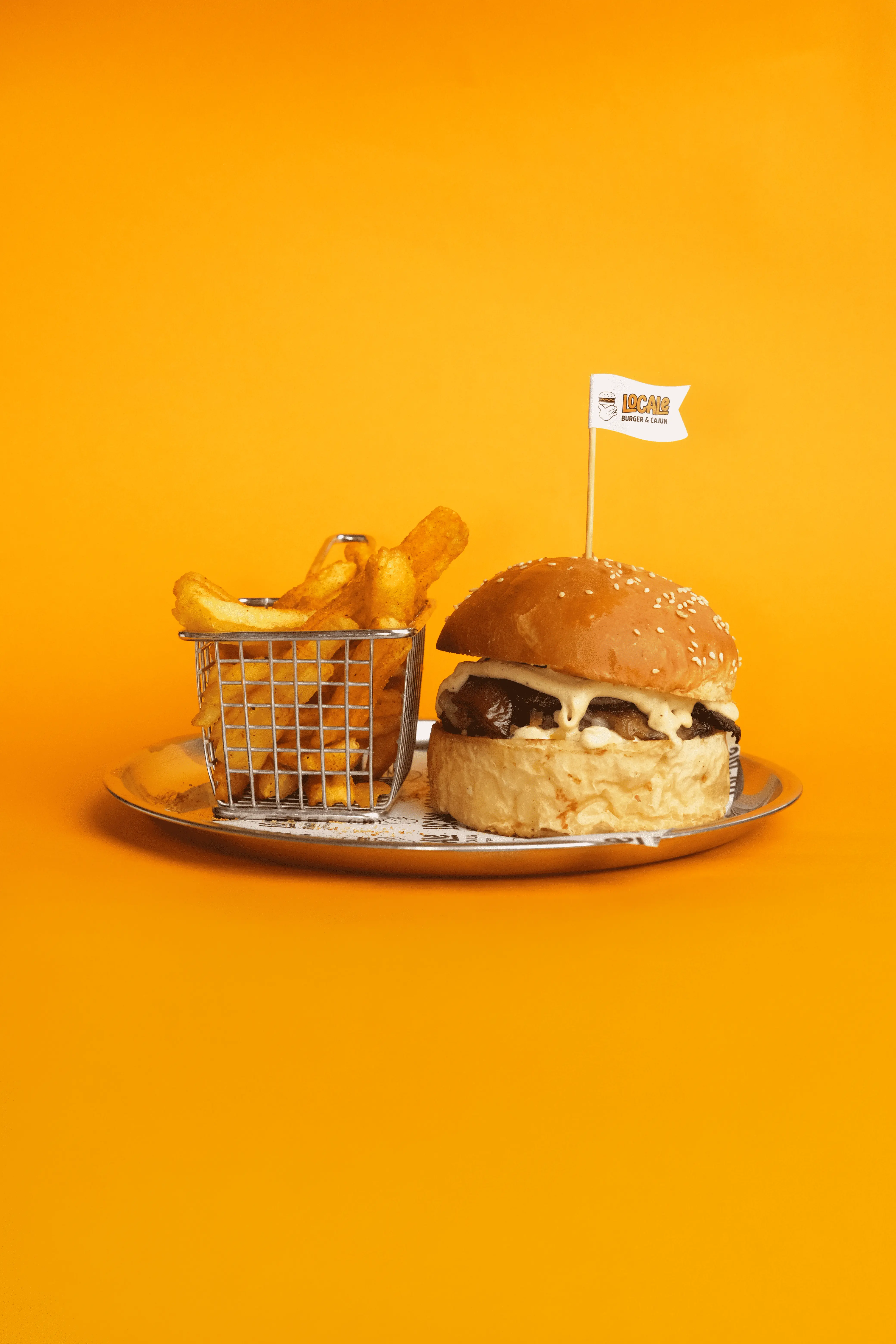 Gurme Mushroom Burger